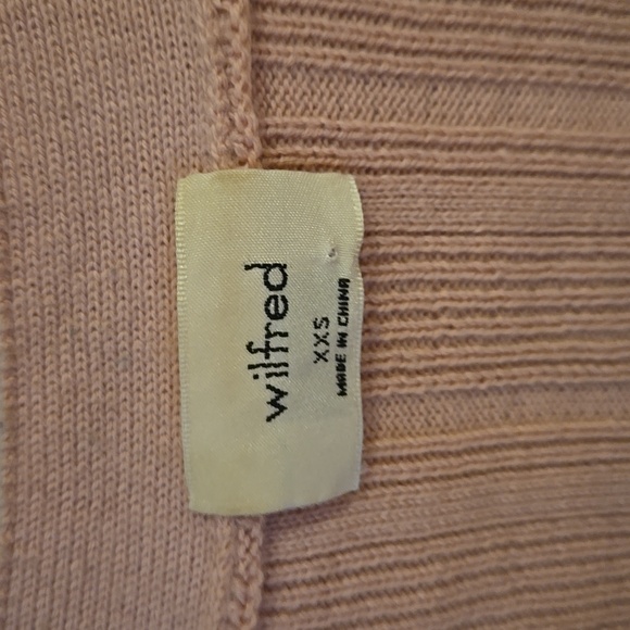 Wilfred Pink Ribbed Cardigan - Picture 5 of 6